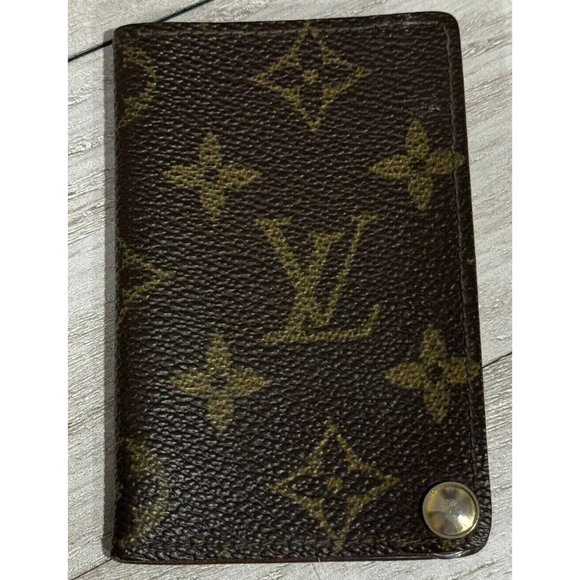 Louis Vuitton Vintage Monogram Travel Card Case 1980’s *AUTHENTIC* - Picture 2 of 15